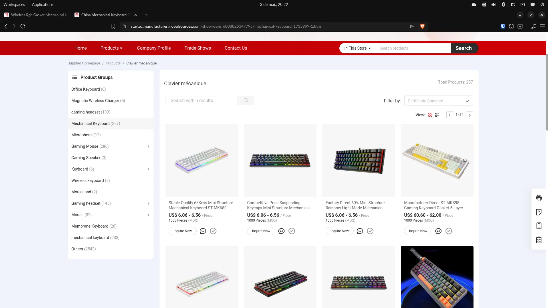 Oh god, it's everyone's keyboards!